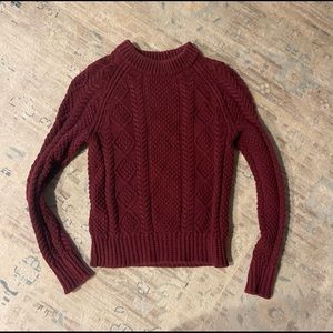 L.L. Bean fisherman sweater